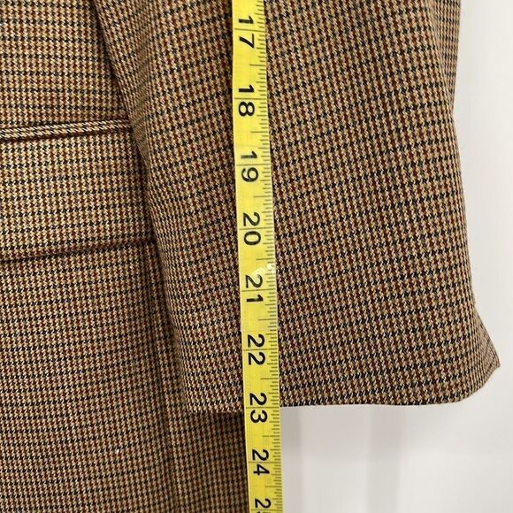 Lauren Ralph Lauren Houndstooth 3 Button Blazer - Picture 12 of 14